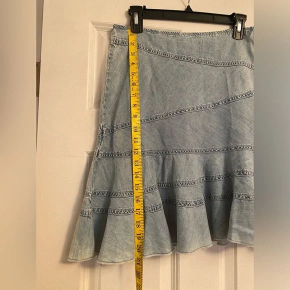 NEW with tag Urban Outfitters Denim Knee Length Skirt Size Small - Picture 5 of 6